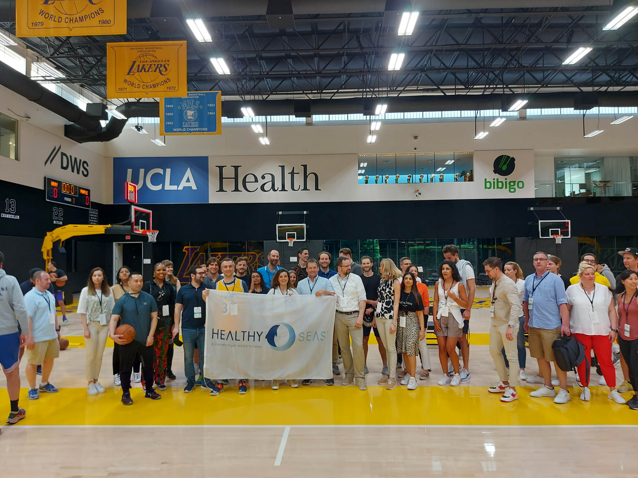 In Los Angeles with DWS and the Lakers
