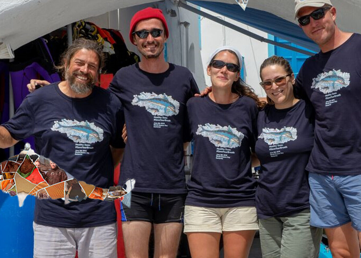 Healthy Seas: Mission in Santorini