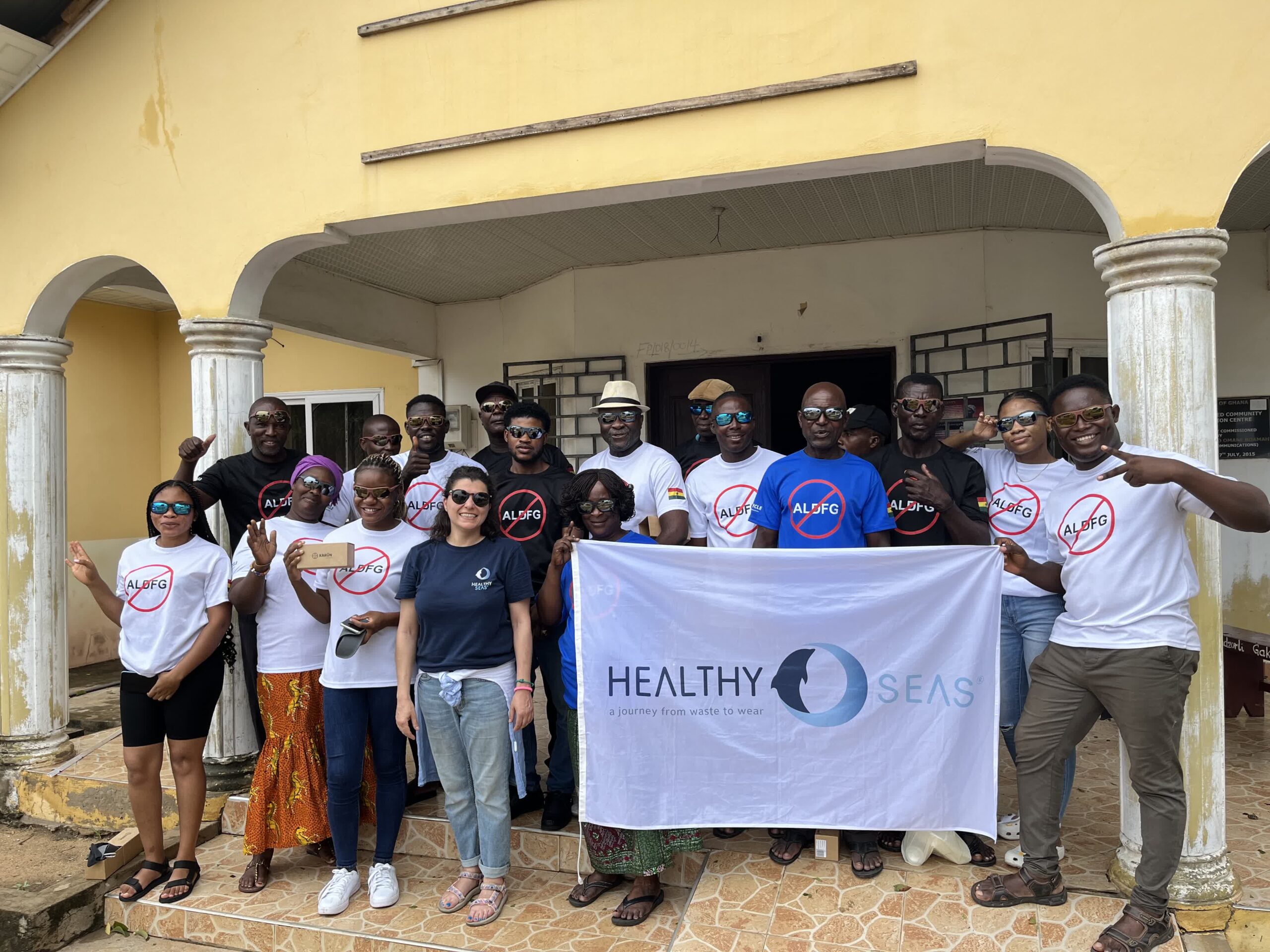 Healthy Seas, Karün and Chaint Afrique collaborate with Ghanaian fishing communities
