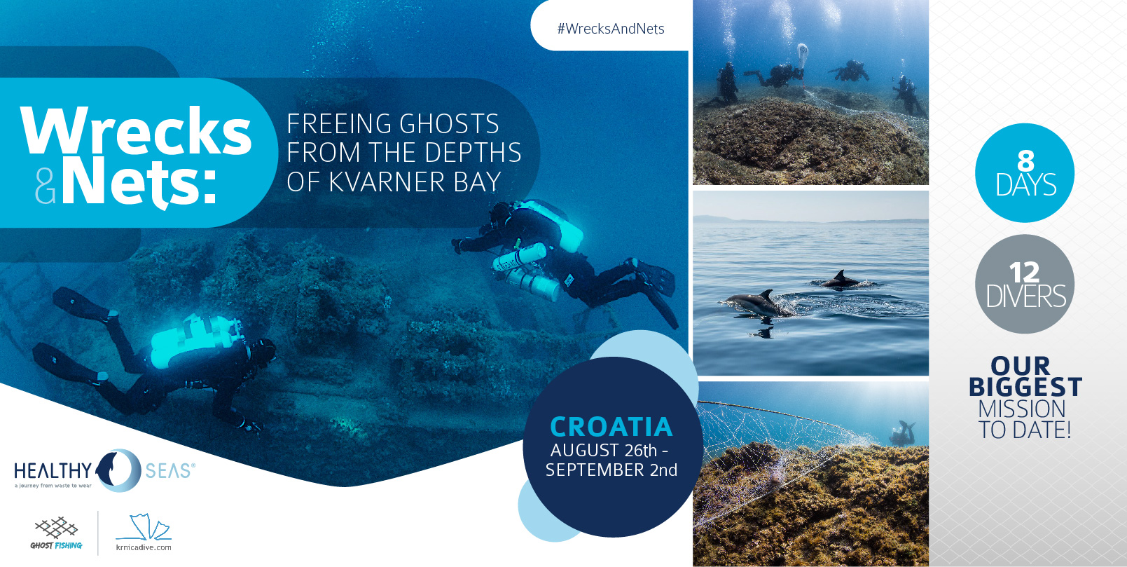 Wrecks & Nets: Freeing Ghosts from the Depths of Kvarner Bay